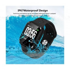 Logo Printed Waterproof Fitness Watch With Heart Rate / Blood Pressure / Sleep Tracker And Pedometer- OCEAN PRICE