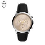 Fossil Neutra Chronograph Black Eco Leather Watch Branded