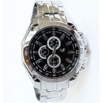 Fashion Luxury Quartz Stainless Steel Men's Wristwatch Custom Imprinted