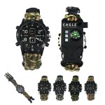 Custom Imprinted Multi-function Outdoor Survival Watch