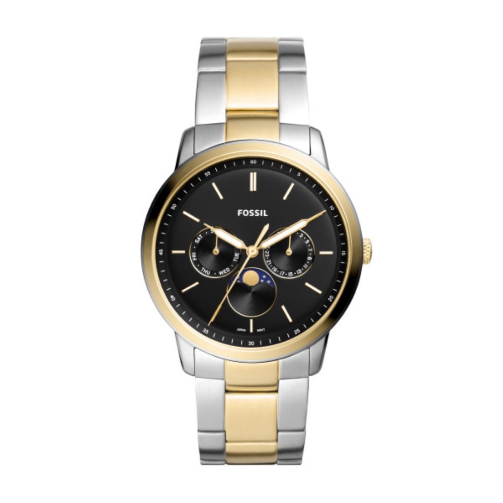 Logo Printed Fossil Men's Dress Watch Logo Printed Fossil Men's Dress Watch