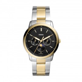 Logo Printed Fossil Men's Dress Watch  Logo Printed Fossil Men