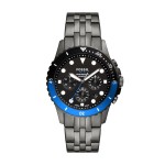 Branded Fossil FB-01 Chrono Men's Stainless Steel Sport Watch