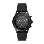 Fossil Hybrid Smartwatch HR Collider Black Silicone Branded