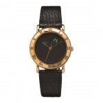 The Chicago Watch - Mens - Black/Gold Custom Imprinted
