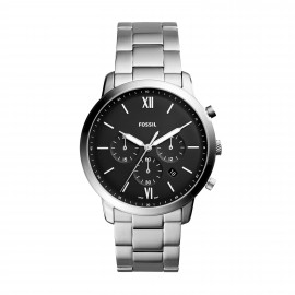 Branded Fossil Neutra Chrono Men's Stainless Steel Dress Watch