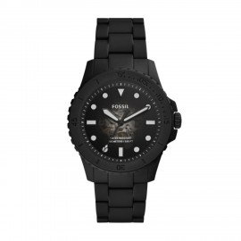 Branded Fossil Limited Edition FB-01 Automatic Black Ceramic Watch