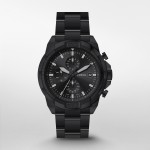 Branded Fossil 44MM Bronson Men's Stainless Steel Casual Watch