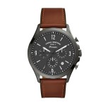Logo Printed Fossil Forrester Chrono Men's Stainless Steel Casual Watch