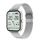 Branded Y13 Heart Rate Smart Watch with Steel Strap