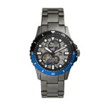 Custom Imprinted Fossil FB-01 Automatic Smoke Stainless Steel Watch