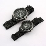 Custom Imprinted Fashion Men & Women Sport Silicon Couple Wristwatch for Lovers