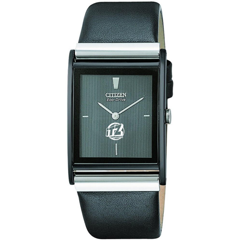 Branded Citizen Men's Stainless Steel W/ Black Bezel Watch from Pedre Branded Citizen Men's Stainless Steel W/ Black Bezel Watch from Pedre
