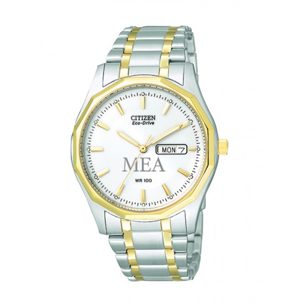 Branded Citizen from Pedre Men's Two-tone Bracelet Watch Branded Citizen from Pedre Men's Two-tone Bracelet Watch