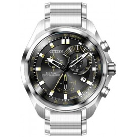 Custom Imprinted Citizen Men's Sport Luxury Eco-Drive Stainless Steel Bracelet Watch  Custom Imprinted Citizen Men