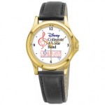 Logo Printed Men's Promotional Watch Collection With Gold Face Plate
