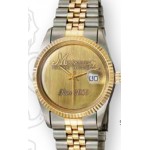 Branded Selco Geneve Men's Silver/Gold Cougar Watch