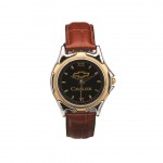 Branded The St Tropez Watch - Mens - Black/Gold/Brown