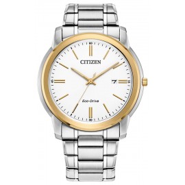 Logo Printed Citizen Watch Men