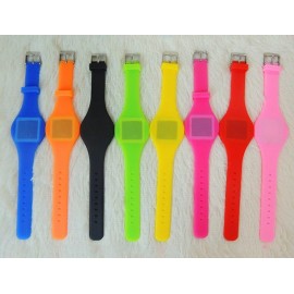 Custom Imprinted Silicon LED Touch Watch Custom Imprinted Silicon LED Touch Watch