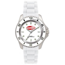 Logo Printed Pedre Sport Watch (White)  Logo Printed Pedre Sport Watch (White)