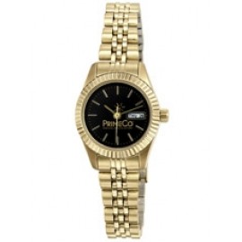 Selco Geneve Ladies Gold Mustang Watch Custom Imprinted