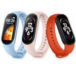 Branded M7 Smart Watch Fitness Watch with Heart Rate Monitor Blood Pressure Smart Bracelet