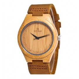 Custom Wood Watch & Leather Band Branded  Custom Wood Watch & Leather Band Branded
