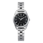 Citizen Ladies' Eco-Drive Watch, Stainless Steel, Black Dial Branded