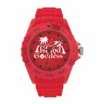 Pedre Beach Red Sport Watch Custom Imprinted