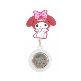 Logo Printed Medical Cute Silicone Pocket Nurse Watch