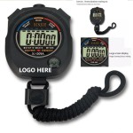 Sports Stop Watch w/Lanyard Branded