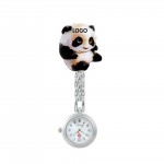 Pocket Clip Cute Panda Nurse Watch Custom Imprinted