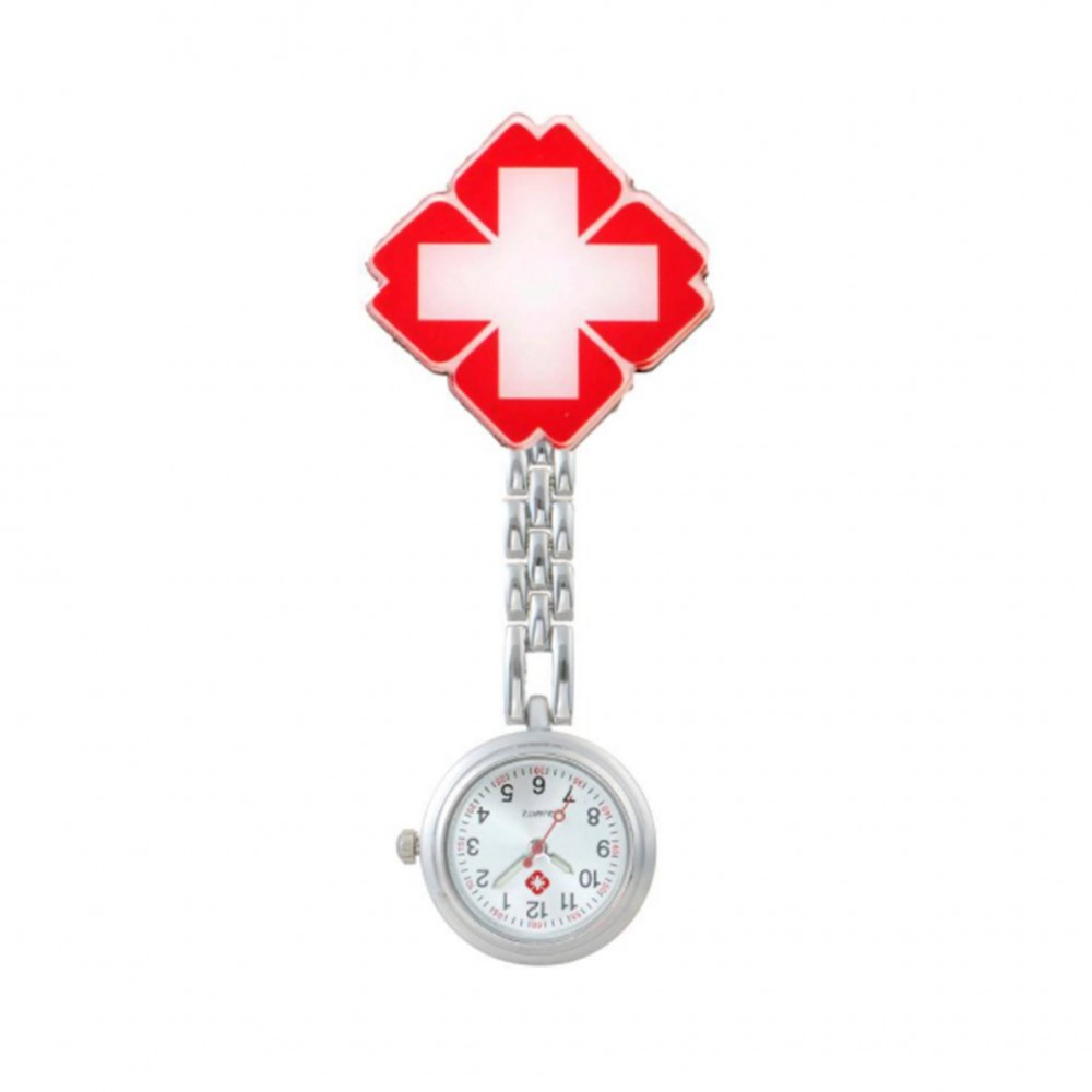 Medical Watch Red Cross Pocket Nurse Watch Branded