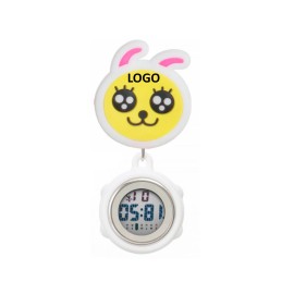 Pocket Silicone Cartoon Clip Nurse Watch Custom Imprinted  Pocket Silicone Cartoon Clip Nurse Watch Custom Imprinted