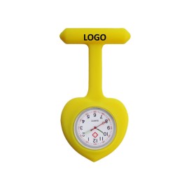 Custom Imprinted Pocket Silicone Clip Brooch Pin Nurse Watch  Custom Imprinted Pocket Silicone Clip Brooch Pin Nurse Watch