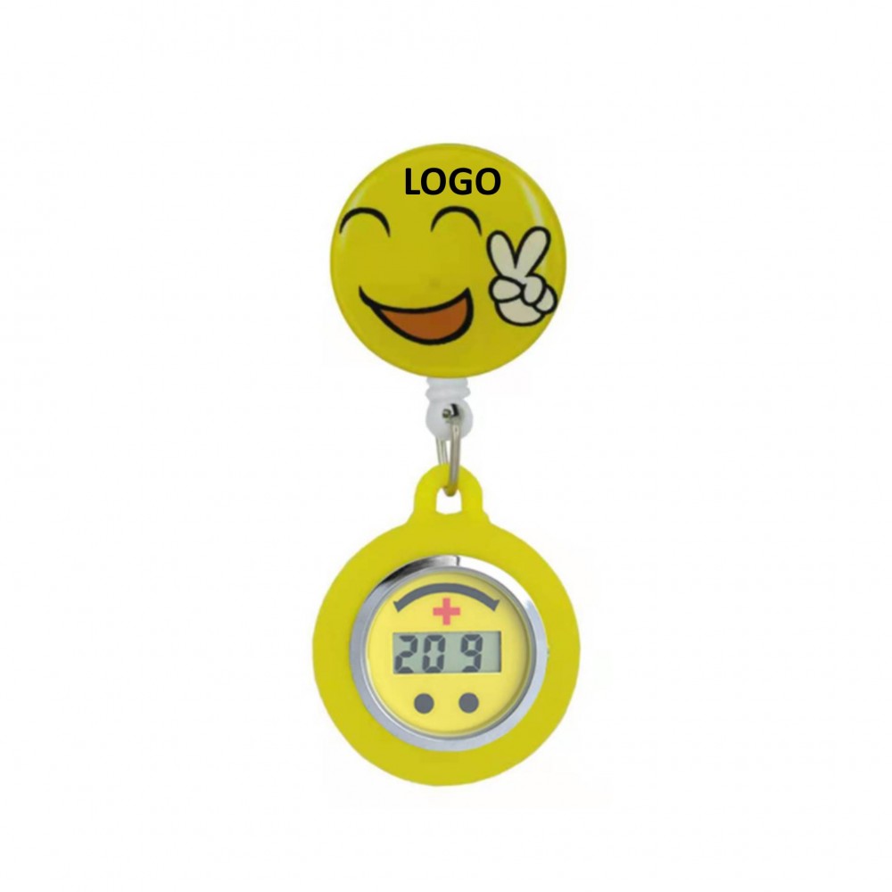 Medical Silicone Brooch Clip Nurse Watch Branded Medical Silicone Brooch Clip Nurse Watch Branded