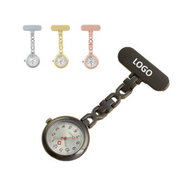 Branded Metal Doctor Watch Clip Brooch Nurse Watch