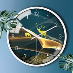 Plastic Wall Clock Custom Imprinted