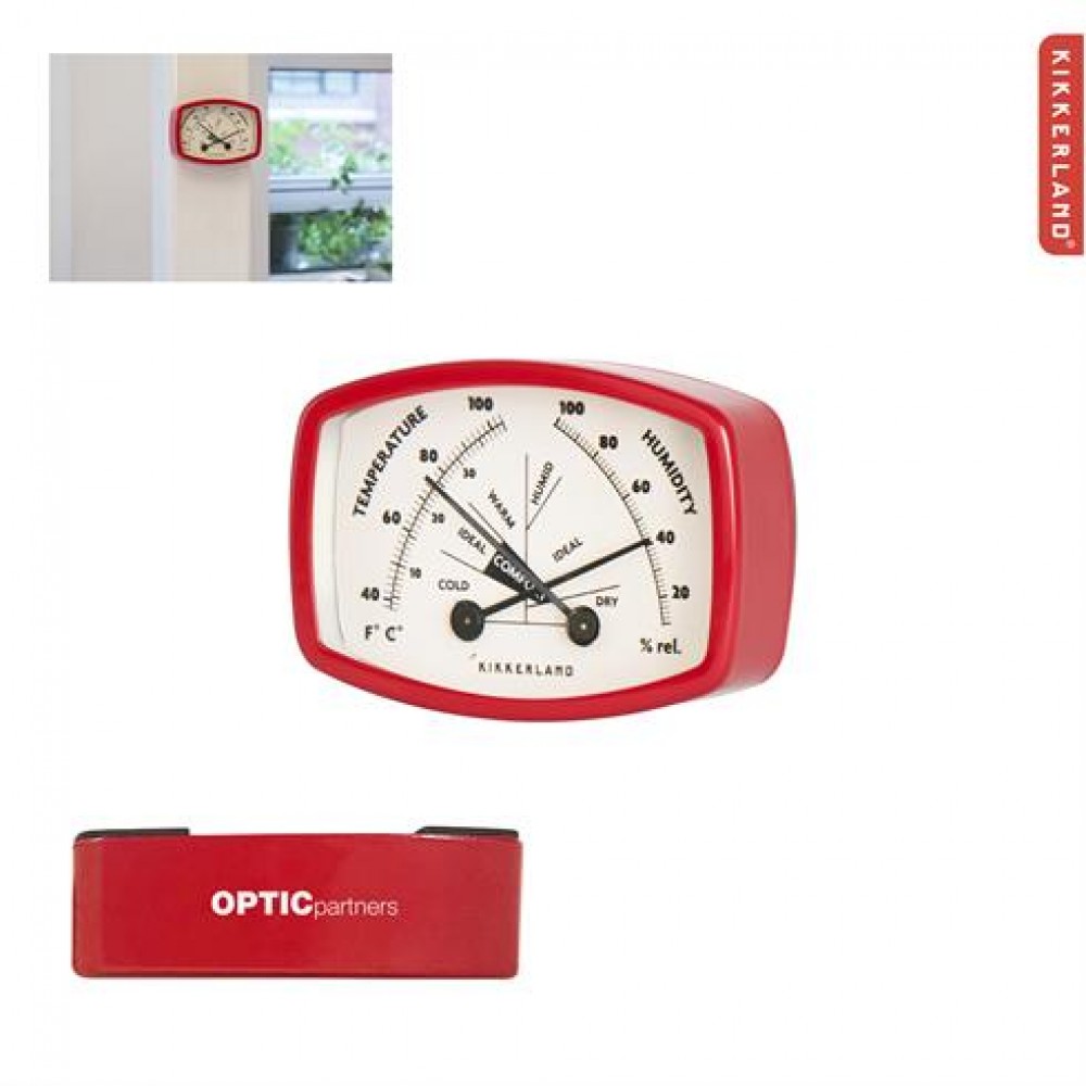 Logo Printed Kikkerland Magnetic Comfort Meter Logo Printed Kikkerland Magnetic Comfort Meter