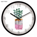 Plastic Wall Clock Custom Imprinted