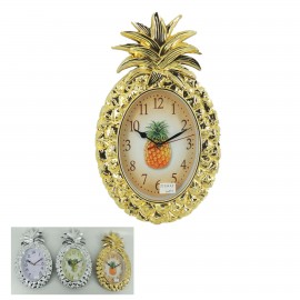 Pineapple Wall Clock Branded