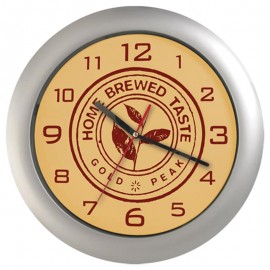 12" Round Wall Clock Branded