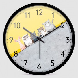 Custom Imprinted Metal Wall Clock