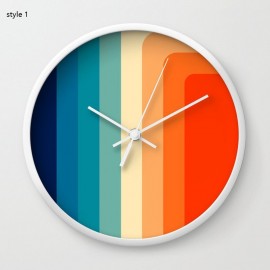 Plastic Wall Clock Branded