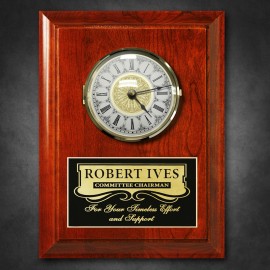 Americana Wall Clock 9" x 12" Custom Imprinted