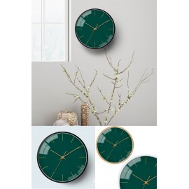 Round Wall Clock with Sweep Second Hand Branded