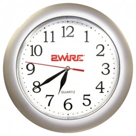 Logo Printed 10 3/8" Round Wall Clock