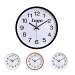 12" Round Wall Clock Branded