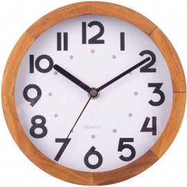 Wall clock with sweep second hand Branded